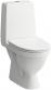 Laufen Kompas Rimless toilet med skjult S-l�s - limning