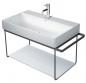 Duravit DuraSquare 80 stativ til h�ndvask - V�gh�ngt - Krom