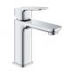 Grohe Cubeo M h�ndvaskarmatur m/koldstart og push-open bundventil - Krom