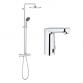 Grohe Eurosmart Cosmopolitan E & Vitalio Start pakke til badev�relset