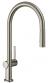 hansgrohe Talis M54 k�kkenarmatur 210 m/C-tud og udtr�k - Rustfrit st�l finish
