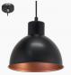 Eglo Truro 1 pendel �21- Sort/kobber