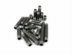 Sort nippelr�r assorterede st�rrelser - 25 stk - 1/2