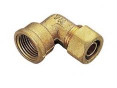 Vinkell�bende kompressionsovergang med muffe - 1/2