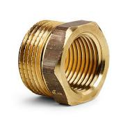 Messing nippelmuffe 3/4-1/2