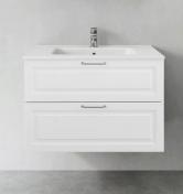 Hafa Grace 80 m�bels�t m/vask - Mat hvid ramme