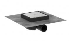 hansgrohe RainDrain Spot Vendbart kvadratisk afl�b 150/150