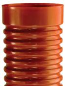 Wavin 425 x 1000 mm PVC-forl�nger med muffe