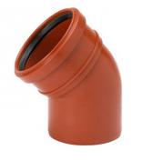 Uponor 110 mm 30 gr. PP-kloakb�jning