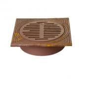 Jemi 315 mm r�rbr�ndkarm med rist, firkantet, 1,5 t, GG