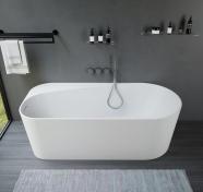 Ideavit Viva fritst�ende badekar 1700 x 800 mm - Mat hvid