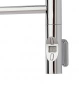 Kriss Nuvo rund elvarmeelement m/boostfunktion 300 Watt - Krom