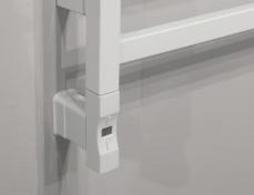 Kriss Nuvo 2 firkantet elpatron m/boost & sparefunktion 600W - Hvid