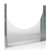 Lindab r�rb�rer til v�g montering 100mm