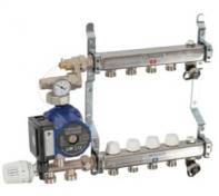 Salus 24 volt komplet tr�dl�s gulvvarmepakke 1 kreds