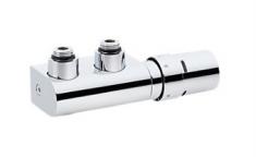 Danfoss VHX DUO/RAX, vinkell�b C-C 50 mm krom