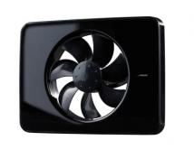 Fresh Intellivent 2.0 Ventilator med fugtstyring (hygrostat) og timer �100-125 mm, Sort