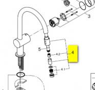 Grohe udtr&aelig;ksbruser til Minta Supersteel