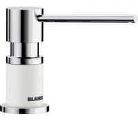 Blanco LATO s&aelig;bedispenser - Hvid/krom