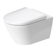 Duravit D-Neo v�gh�ngt toilet m/RIMless og toilets�de m/softclose