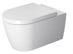 Duravit Me by Starck rimless v�gh�ngt toilet m/wondergliss - Hvid mat