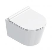 Catalano Zero 46 kompakt v�gh�ngt toilet m/Silentech, skjult montering og CataGlaze+