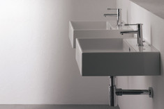 Eico TEOREMA 46 R h�ndvask t/v�g eller bord - 1 hanehul