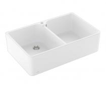 Villeroy & Boch Farmhouse 80 X dobbelt k�kkenvask i keramik - CeramicPlus