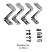 Duravit bef&aelig;stigelse til stenplader