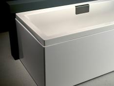 Str�mberg L-panel 1500x700x515 m/Carronite