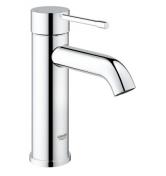 Grohe Essence New h�ndvaskarmatur m/push open bundventil og koldstart - Krom