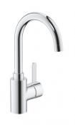 Grohe Eurosmart Cosmopolitan h�ndvaskarmatur m/push open bundventil og svingtud - Krom