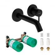 hansgrohe Tecturis S komplet h�ndvaskarmatur til indbygning m/EcoSmart+ - 165 - Mat sort