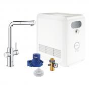 Grohe Blue Professional k�kkenbatteri m/L-tud og udtr�k - Krom