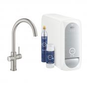 Grohe Blue Home k�kkenbatteri m/C-tud - Supersteel