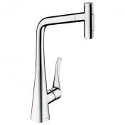 hansgrohe Metris Select M71 k�kkenarmatur 320 m/udtr�k 2jet - Krom