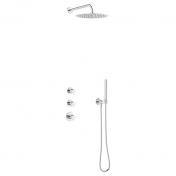 Damixa Iris XS 1 300 bruses�t til indbygning - Krom