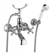 Outlet - Lavabo Retro badekararmatur m/ h�ndbruser - Krom