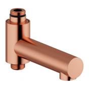 Damixa Iris svingtud til termostat m/omskifter - B�rstet kobber