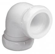 Purus afl�bsvinkel 32/32 mm - hvid