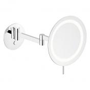 Damixa Zen make-up spejl m/lys og 5x forst�rrelse - Krom