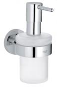 Grohe Essentials s�bedispenser inkl. holder - Krom