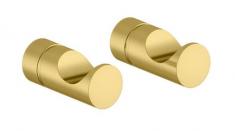 Damixa Silhouet h�ndkl�dekrog - 2 styk - B�rstet messing