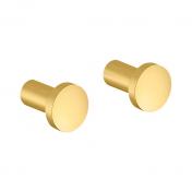 Damixa Zen h�ndkl�dekrog 2 stk. - B�rstet messing