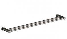 Damixa Silhouet dobbelt h�ndkl�destang - 800 mm - B�rstet grafitgr�