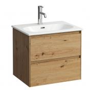 Laufen Lua 60 m�belpakke m/slim h�ndvask - Vild eg