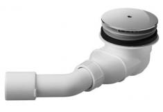 Duravit afl�b til D-Code brusekar - Krom