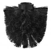 Beslagsboden l�st b�rstehoved til toiletb�rste - Sort