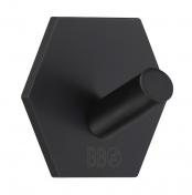 Beslagsboden selvkl�bende h�ndkl�dekrog - Hexagon - Mat sort