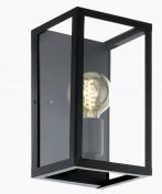 Eglo Charterhouse v&aelig;glampe - Sort/klar